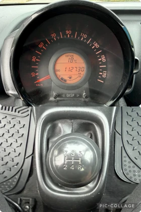 Toyota Aygo 1.0i/72kc/Facelift/Климатик/112000км/от България!, снимка 11