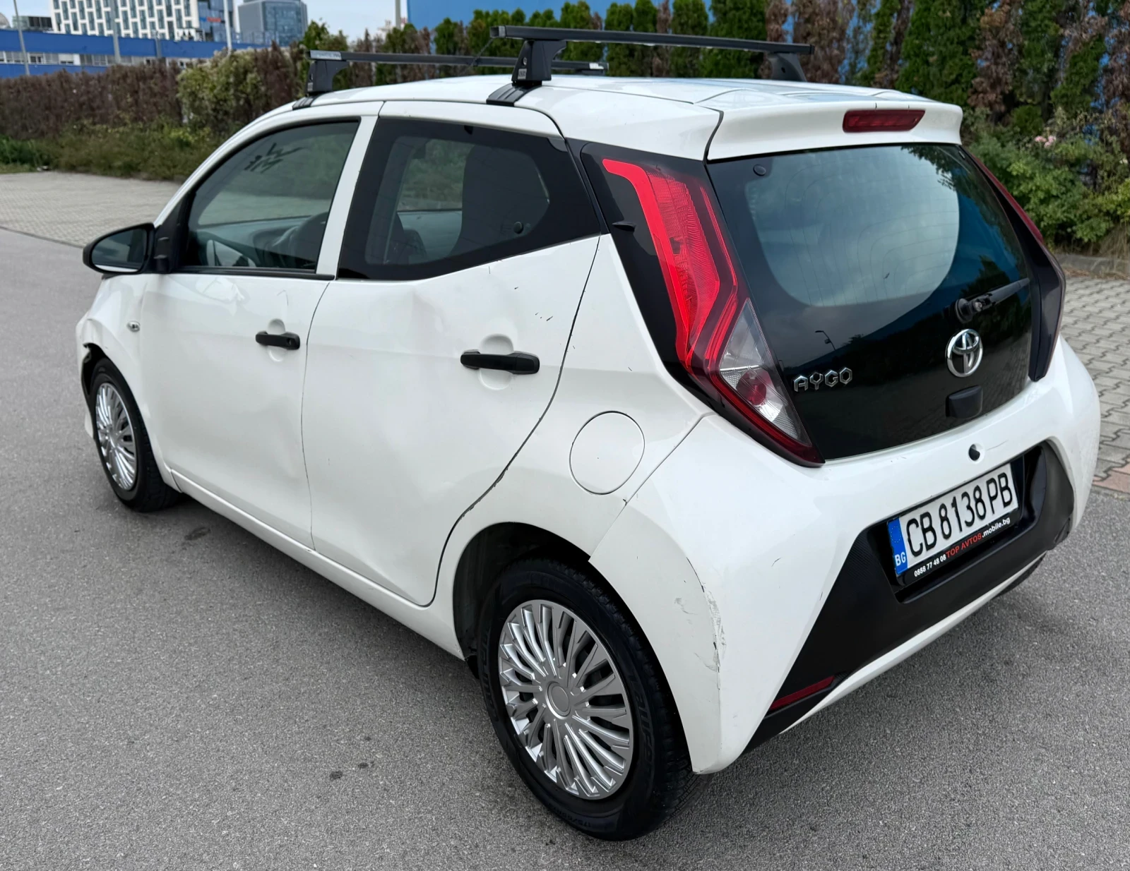 Toyota Aygo 1.0i/72kc/Facelift/Климатик/112000км/от България!, снимка 4 - Автомобили и джипове - 56166931