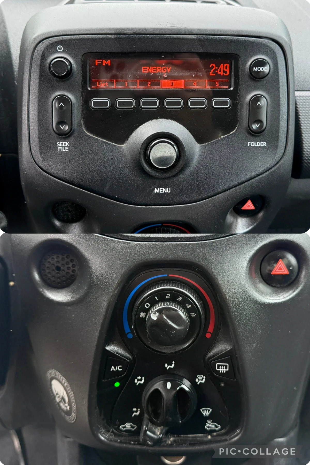 Toyota Aygo 1.0i/72kc/Facelift/Климатик/112000км/от България!, снимка 12 - Автомобили и джипове - 56166931