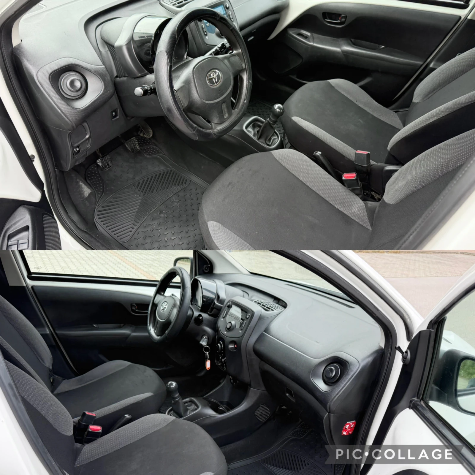 Toyota Aygo 1.0i/72kc/Facelift/Климатик/112000км/от България!, снимка 8 - Автомобили и джипове - 56166931