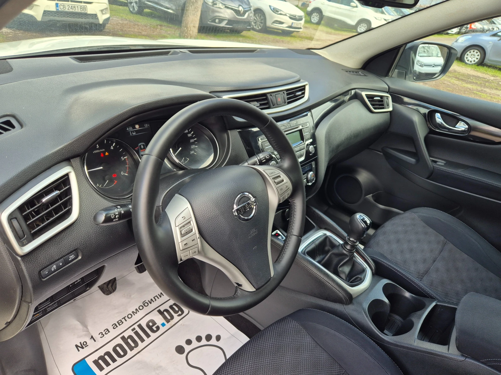 Nissan Qashqai 1.5DCI КРУИЗ Л.ДЖАНТИ ПАРКТРОНИК 6 СКОРОСТИ, снимка 10 - Автомобили и джипове - 54081463