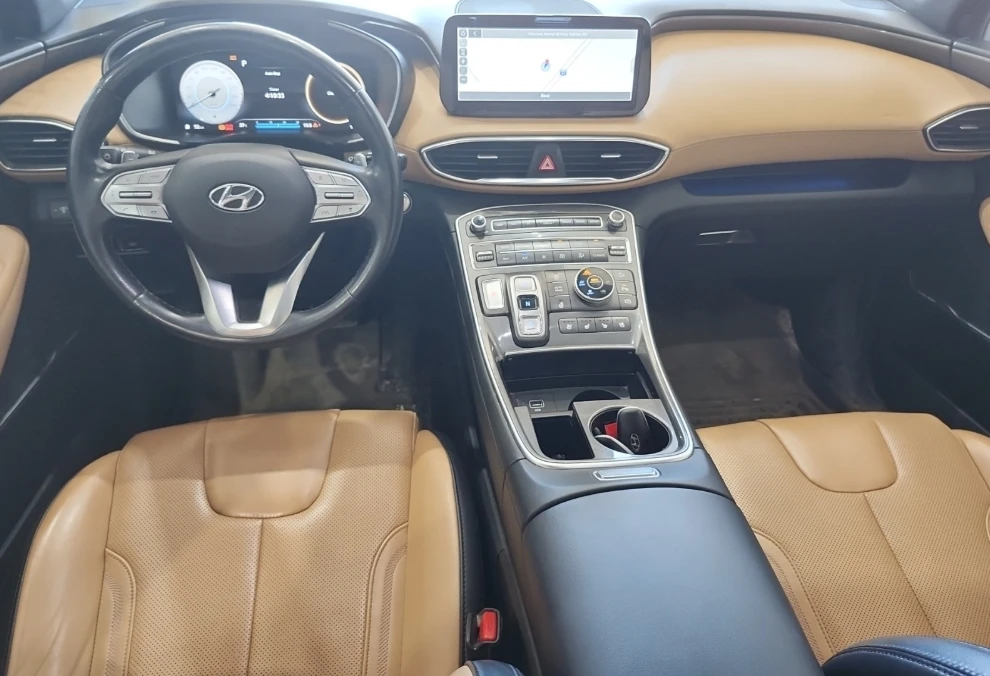 Hyundai Santa fe * ULTIMATE CALLIGRAPHY* Обдух* Pano* 360* HUD* , снимка 7 - Автомобили и джипове - 55626323