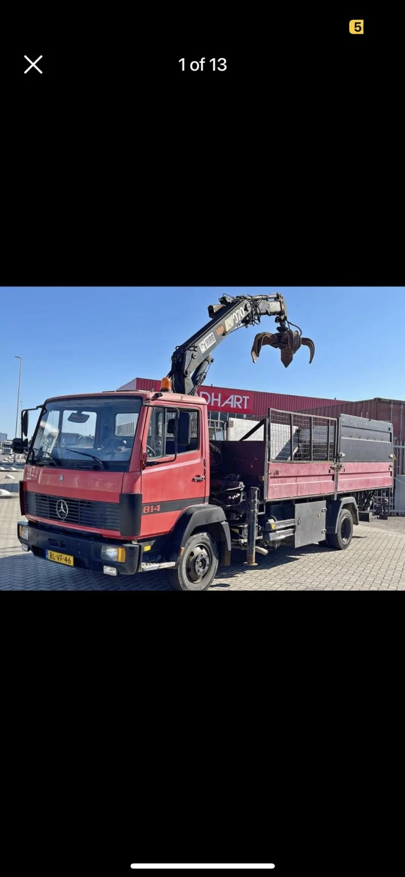 Mercedes-Benz 814, снимка 3 - Камиони - 42825188