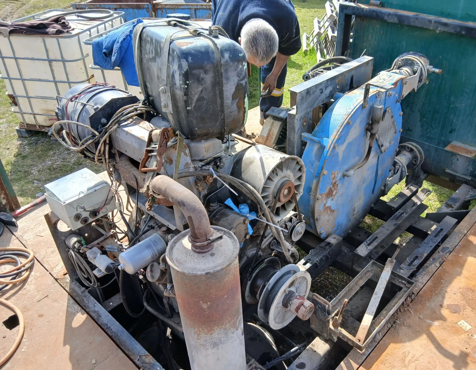 Двутактов двигател Deutz 