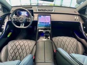 Mercedes-Benz S 450 d/AMG/LONG/4-MATIC/EXCLUSIV/BURM/HEAD UP/360/PANO/ | Mobile.bg    13