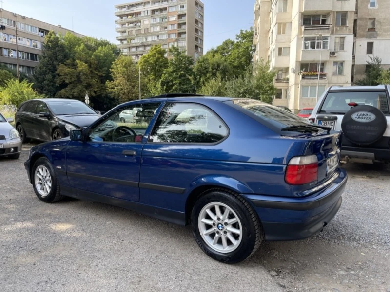 BMW 316 316i Compact УНИКАТ! 1 СОБСТВЕНИК! СЕРВИЗНА КНИЖКА, снимка 7 - Автомобили и джипове - 47917027