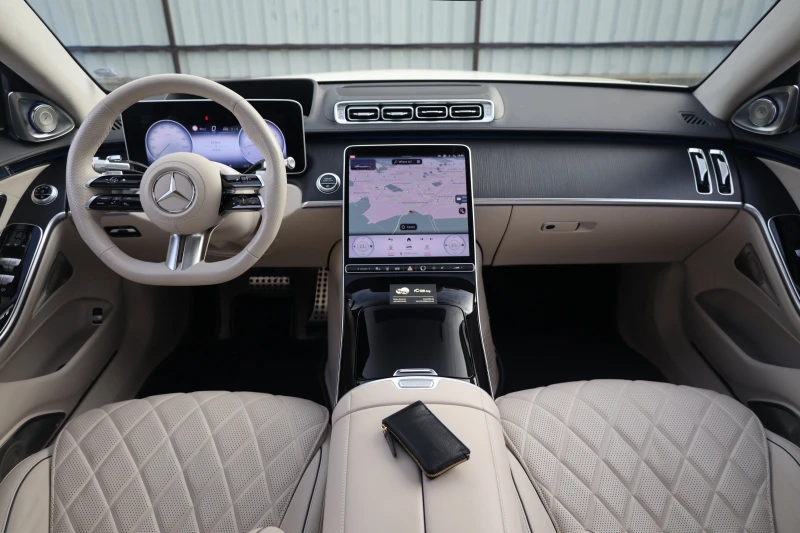 Mercedes-Benz S 580 L 4M BRABUS E-Body Exclusive Burmester TV #iCarbg, снимка 9 - Автомобили и джипове - 49293394