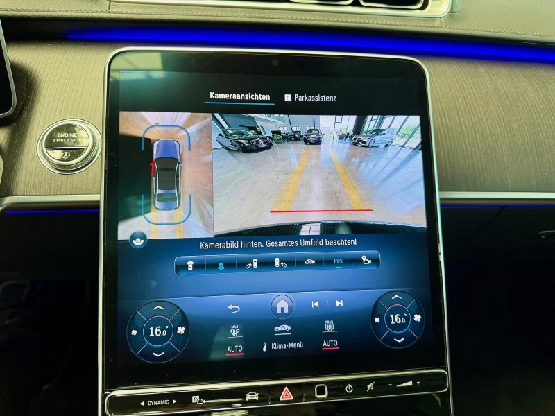 Mercedes-Benz S 450 d/AMG/LONG/4-MATIC/EXCLUSIV/BURM/HEAD UP/360/PANO/, снимка 11 - Автомобили и джипове - 51484598