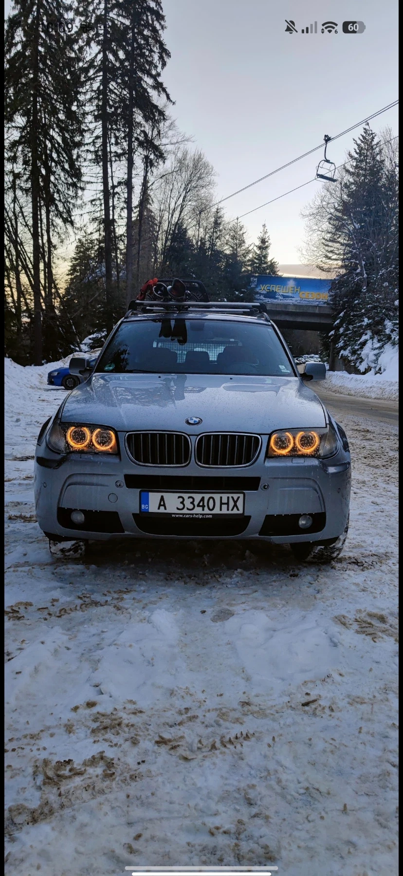 BMW X3 2.5 si M pack газ/бензин