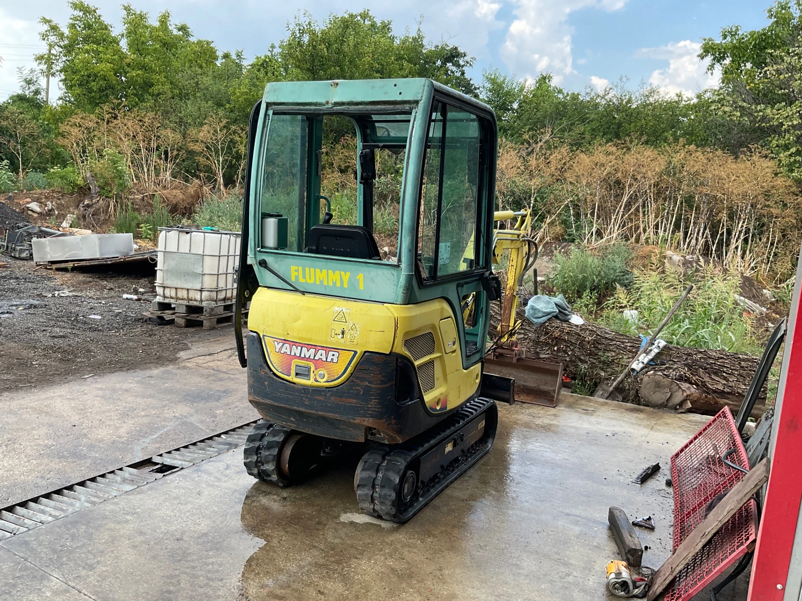 Багер Yanmar SV15 Бързосменник  2 кофи нов внос от Германия , снимка 5 - Индустриална техника - 55931765
