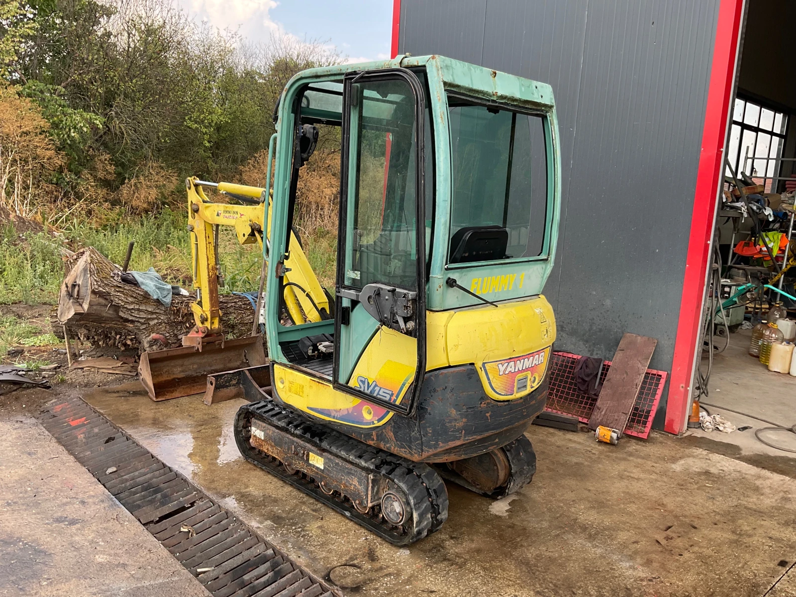 Багер Yanmar SV15 Бързосменник  2 кофи нов внос от Германия , снимка 4 - Индустриална техника - 55931765