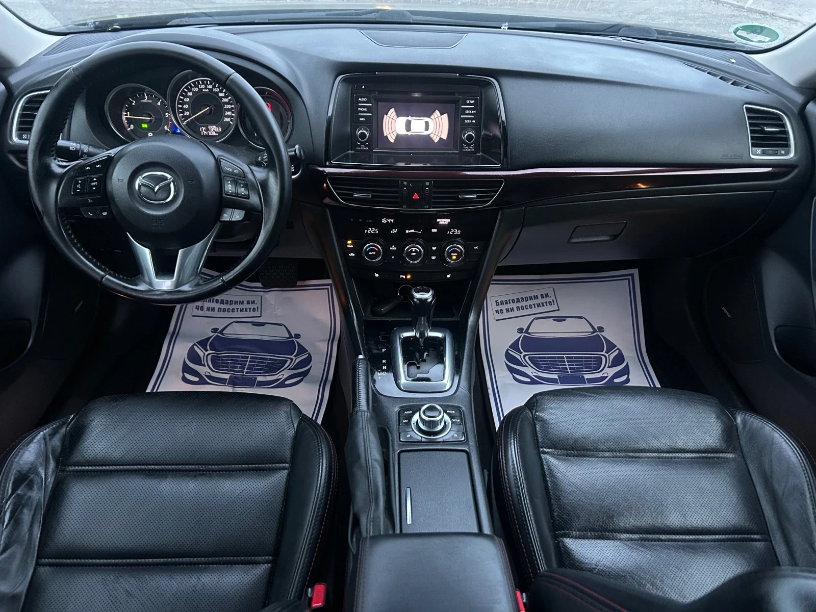 Mazda 6 REVOLUTION / ЕВРО6 / ЗАДНА КАМЕРА / НАВИ / КОЖА - изображение 10