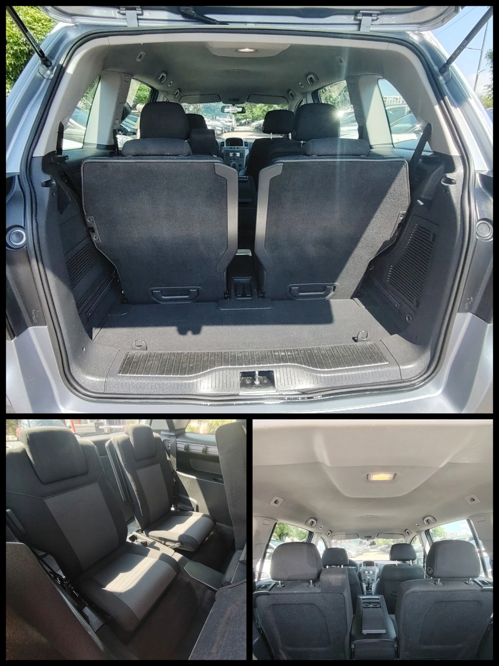 Opel Zafira 1.8i/6+ 1места, снимка 16 - Автомобили и джипове - 54637701