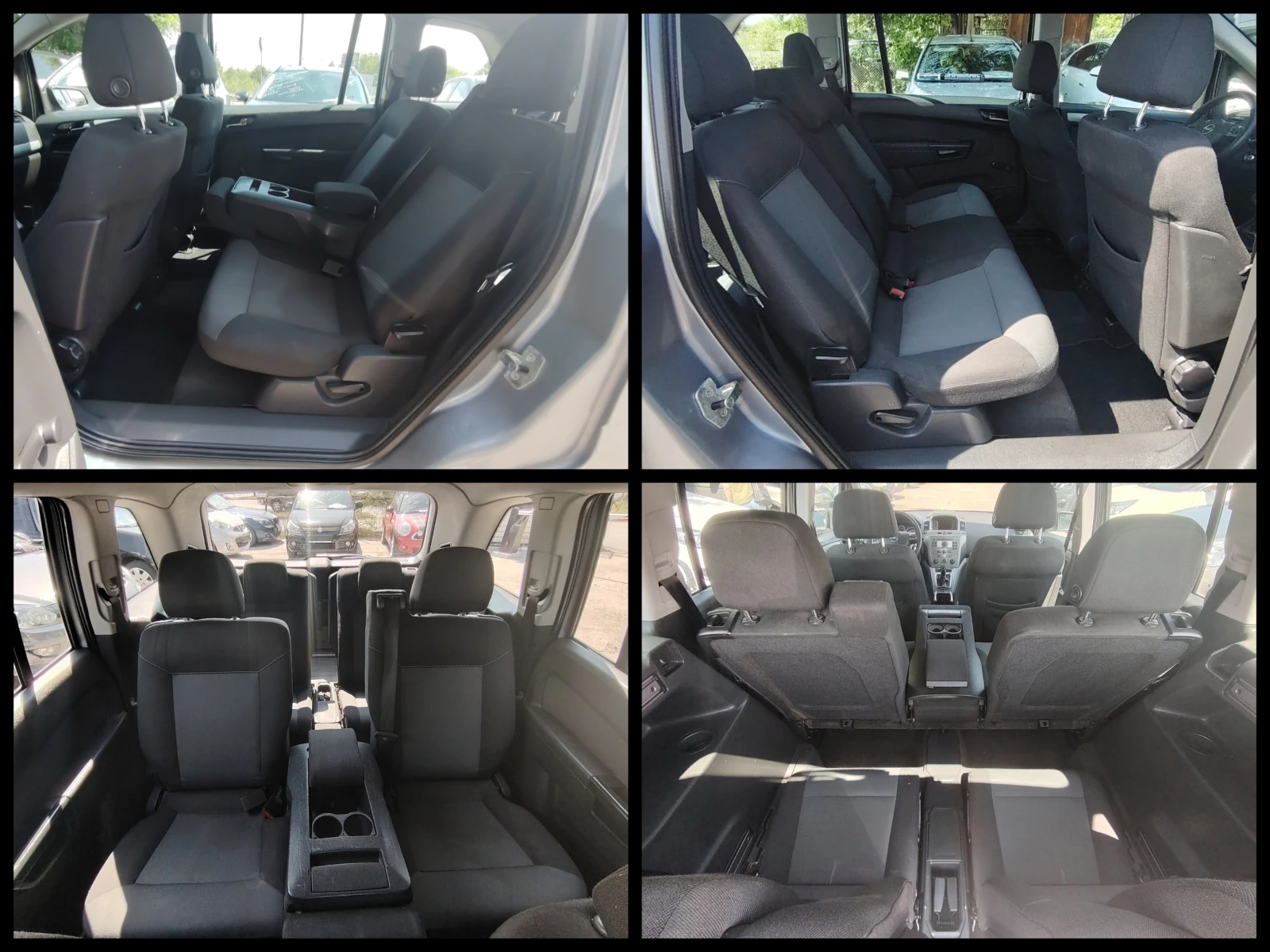 Opel Zafira 1.8i/6+ 1места, снимка 14 - Автомобили и джипове - 54637701