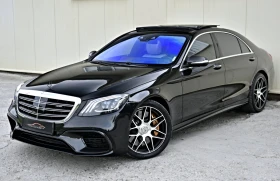Mercedes-Benz S 63 AMG 4M 3xTV LONG 360 CERAMIC PANO BURMESTER-3D CARBON - 129900 лв. - 42529226 1