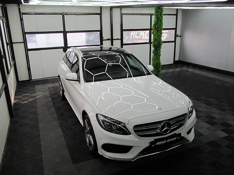 Mercedes-Benz C 220 AMG/PANORAMA/START STOP/СОБСТВЕН ЛИЗИНГ, снимка 8 - Автомобили и джипове - 52209991