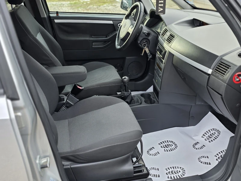 Opel Meriva 1.6i ГАЗ 101 к.с. ЛИЗИНГ, снимка 12 - Автомобили и джипове - 53124596