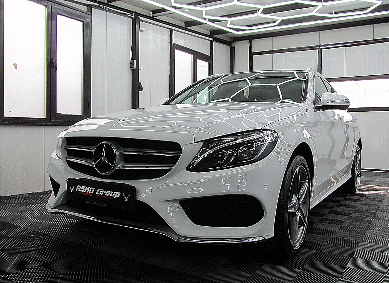 Mercedes-Benz C 220 AMG/PANORAMA/START STOP/СОБСТВЕН ЛИЗИНГ, снимка 1