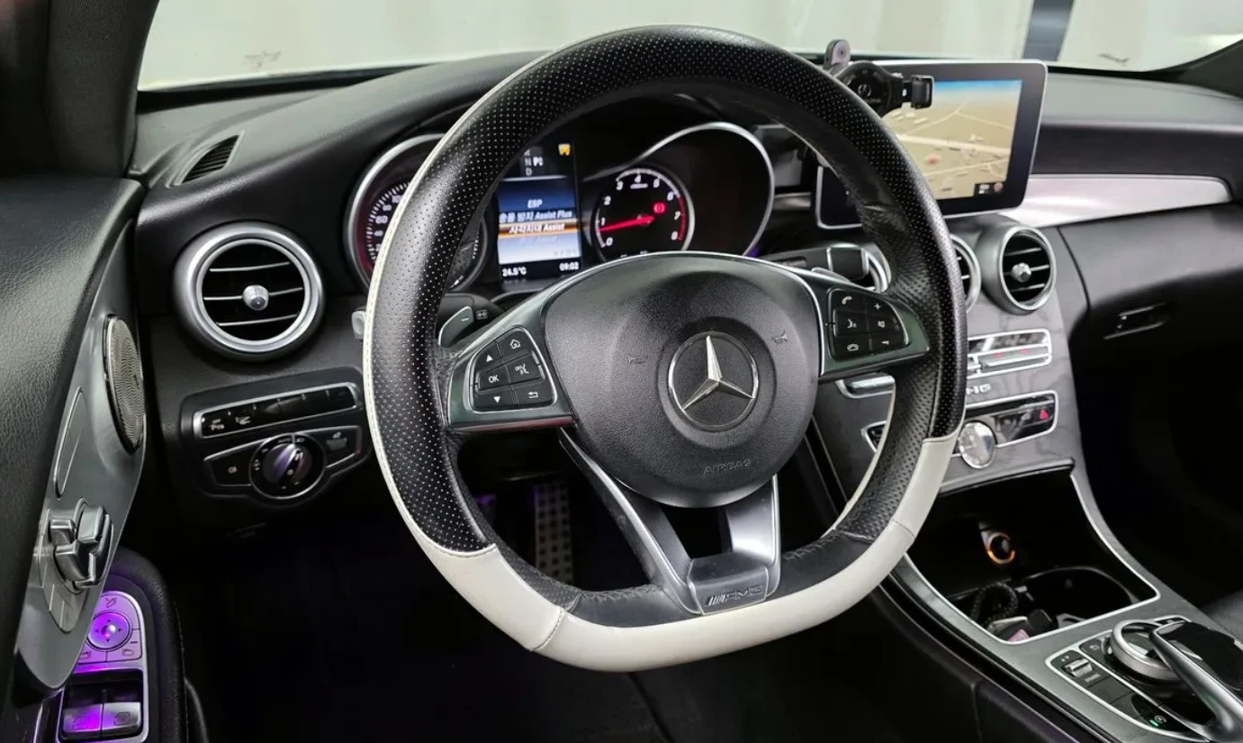 Mercedes-Benz C 200 C 43 AMG ПАКЕТ/ BURMESTER /, снимка 6 - Автомобили и джипове - 54681619
