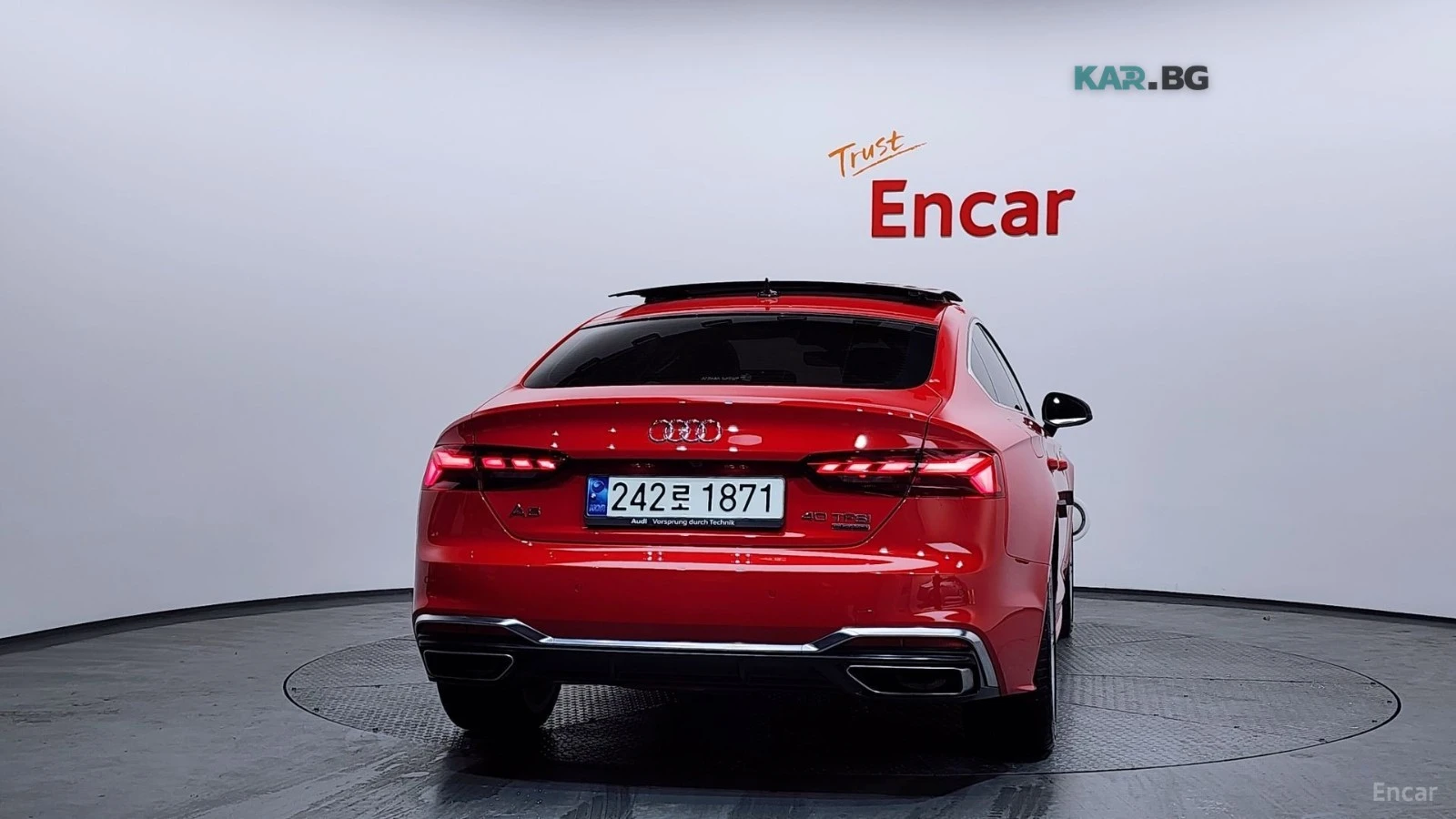 Audi A5 40 TFSI QUATTRO PREMIUM SPORTBACK, снимка 4 - Автомобили и джипове - 55325653