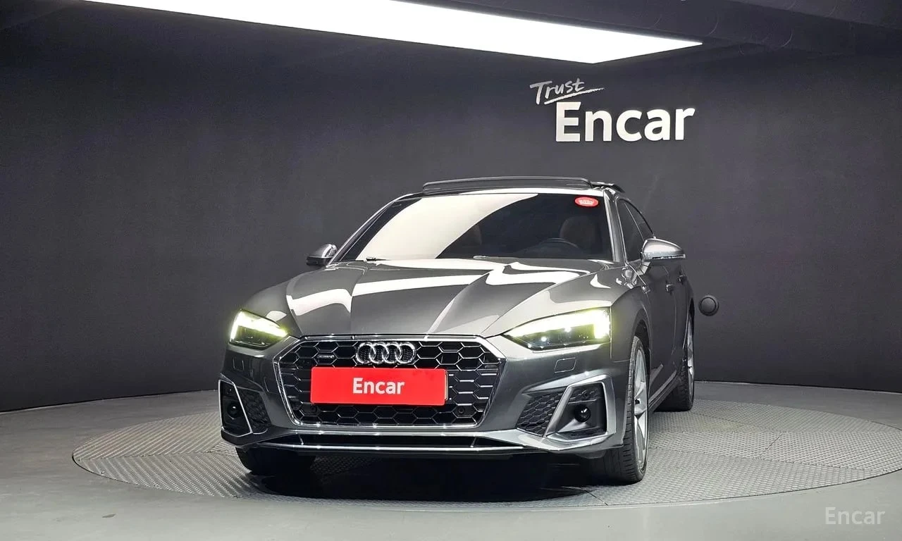 Audi A5 40 TDI Premium Sportback| HUD| ОБДУХ| ПАНО| ПАМЕТ|, снимка 3 - Автомобили и джипове - 56115635