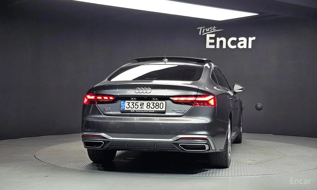 Audi A5 40 TDI Premium Sportback| HUD| ОБДУХ| ПАНО| ПАМЕТ|, снимка 4 - Автомобили и джипове - 56115635