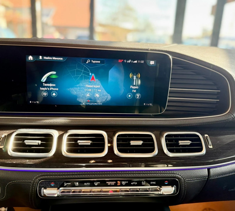 Mercedes-Benz GLS 400 d 4M* AMG* 7местен* HeadUp* Burm* Лизинг, снимка 13 - Автомобили и джипове - 52625281