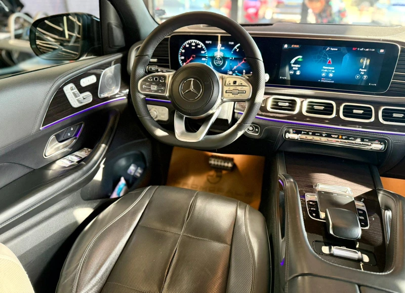 Mercedes-Benz GLS 400 d 4M* AMG* 7местен* HeadUp* Burm* Лизинг, снимка 9 - Автомобили и джипове - 52625281
