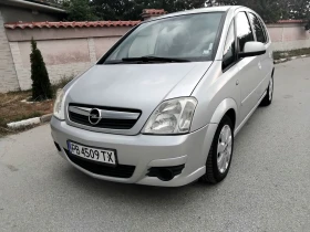 Opel Meriva 1.4i.90k + КЛИМА + ГАЗОВ ИНЖЕКЦИОН 2006г , снимка 1