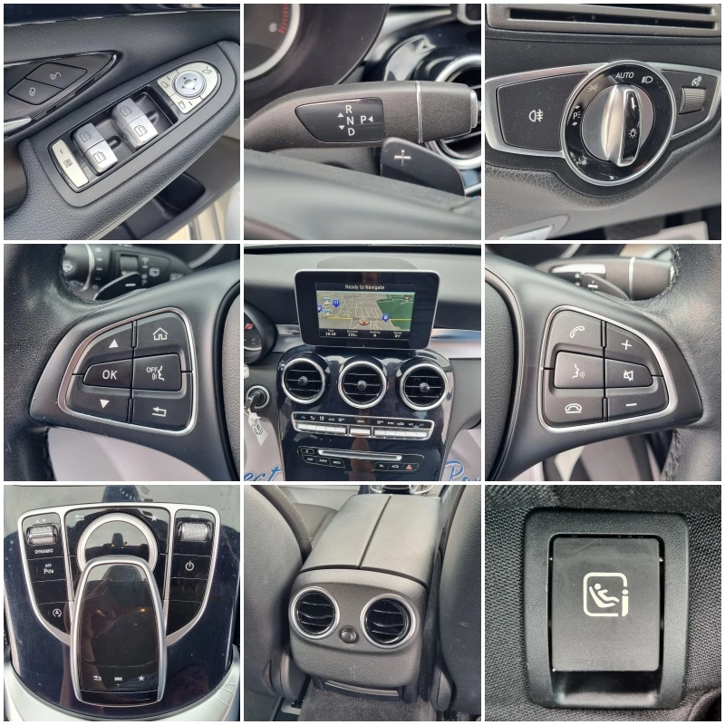 Mercedes-Benz C 220 CDi-170кс АВТОМАТИК/2016г. СЕРВИЗНА ИСТОРИЯ в МВ, снимка 15 - Автомобили и джипове - 54567048