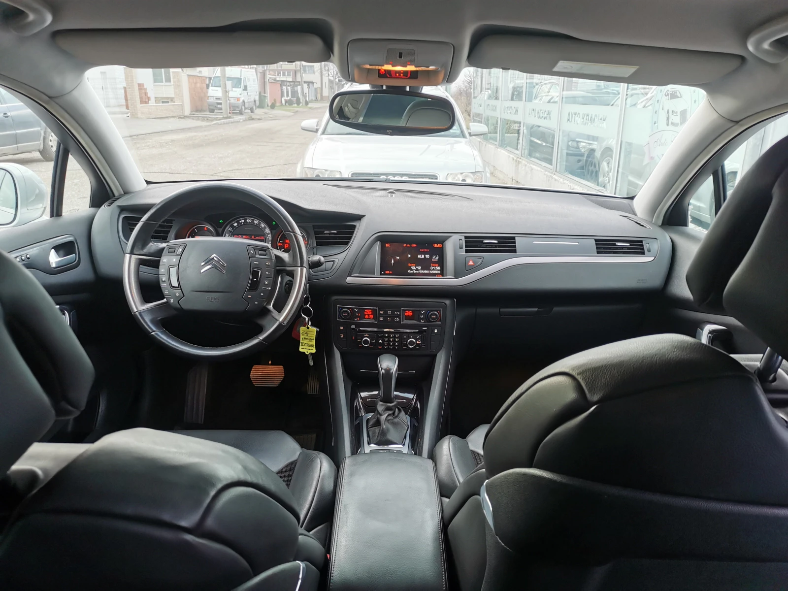 Citroen C5 TOURER NAVI АВТОМАТ ТЕГЛИЧ RECARO РЕАЛНИ КМ.  | Mobile.bg — изображение 13