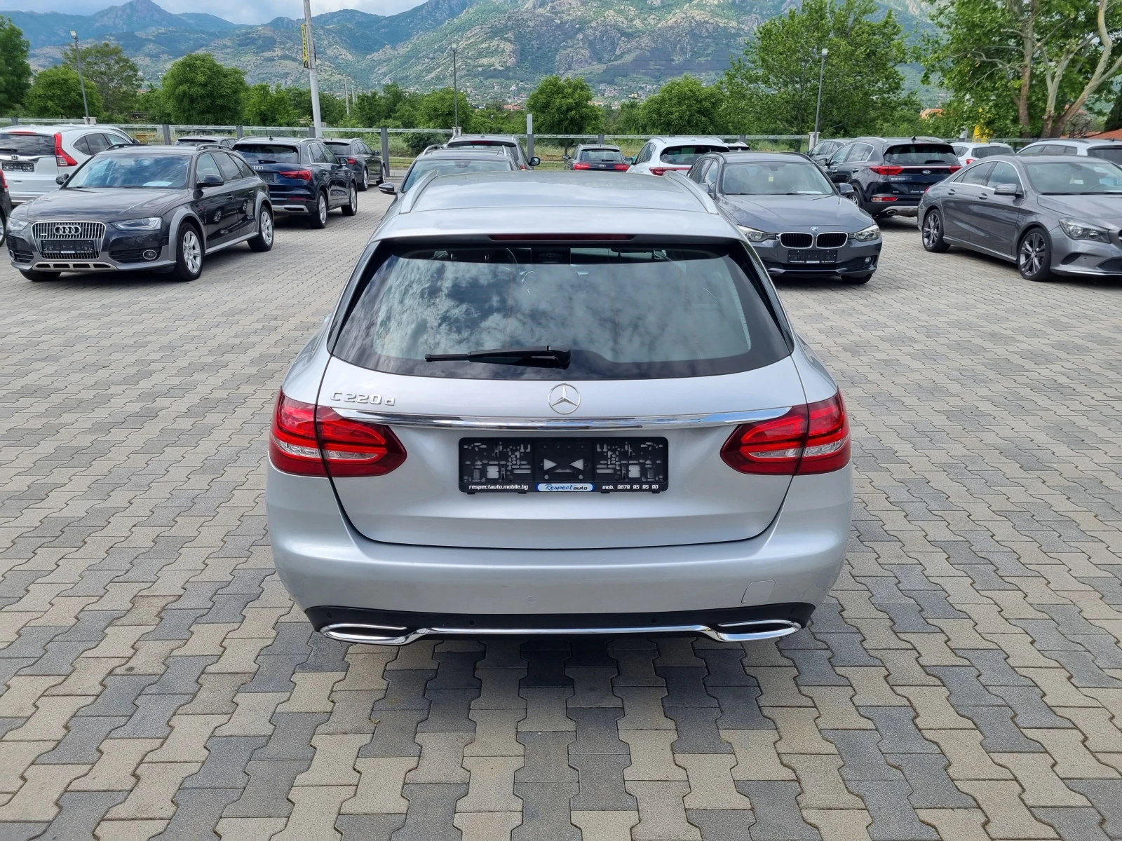 Mercedes-Benz C 220 CDi-170кс АВТОМАТИК/2016г. СЕРВИЗНА ИСТОРИЯ в МВ, снимка 5 - Автомобили и джипове - 54567048