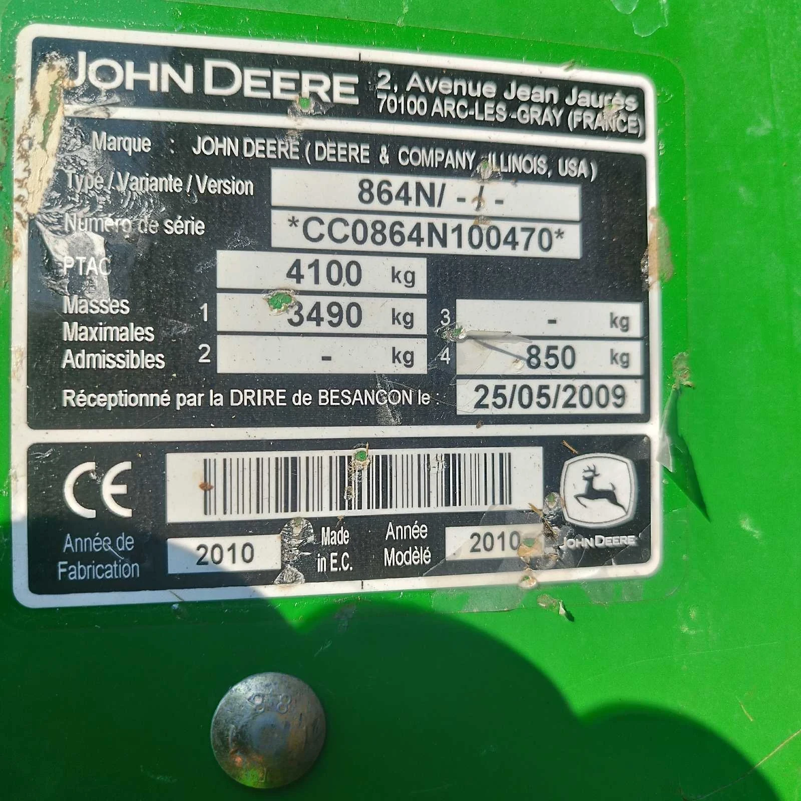 Балировачка John Deere 864 - изображение 5