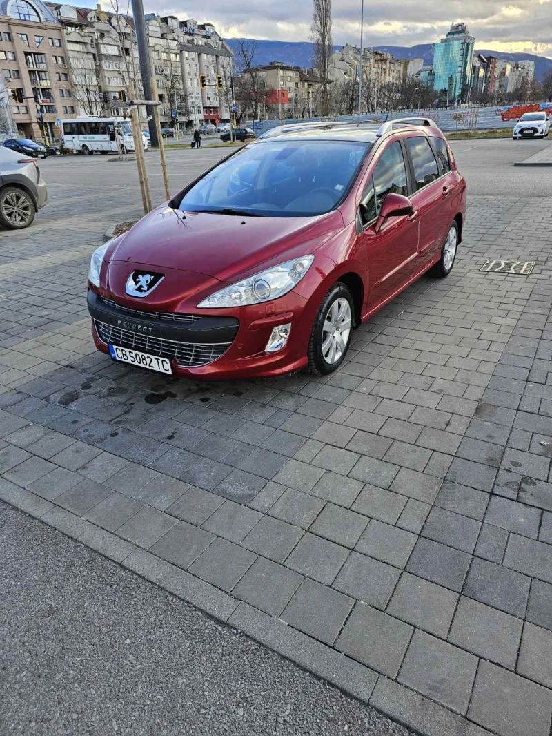 Peugeot 308 2.0Hdi AUTOMAT PANORAMA, снимка 1 - Автомобили и джипове - 47776029