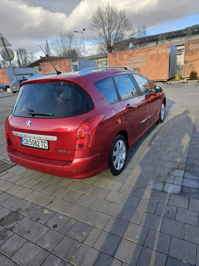 Peugeot 308 2.0Hdi AUTOMAT PANORAMA, снимка 4 - Автомобили и джипове - 47776029