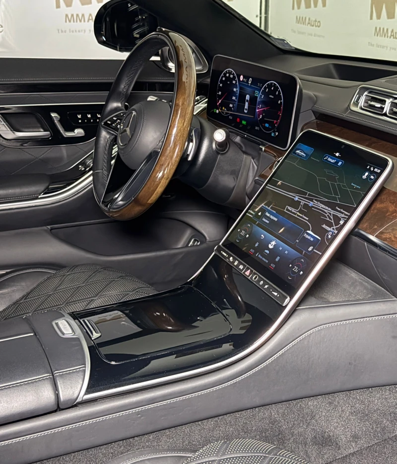Mercedes-Benz S 500 Long* 4Matic* Burmester4D* TV* Chauffeur, снимка 9 - Автомобили и джипове - 52848704