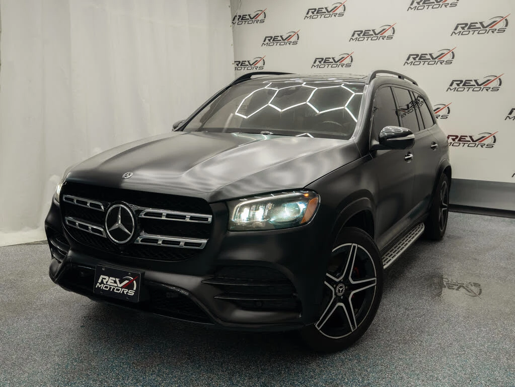 Mercedes-Benz GLS 450 4MATIC* AMG* BURMESTER* 360 КАМЕРИ* ПАНО* ОБДУХВАН, снимка 2 - Автомобили и джипове - 54085062