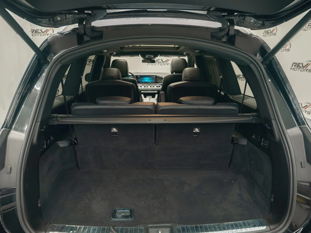 Mercedes-Benz GLS 450 4MATIC* AMG* BURMESTER* 360 КАМЕРИ* ПАНО* ОБДУХВАН, снимка 7 - Автомобили и джипове - 54085062