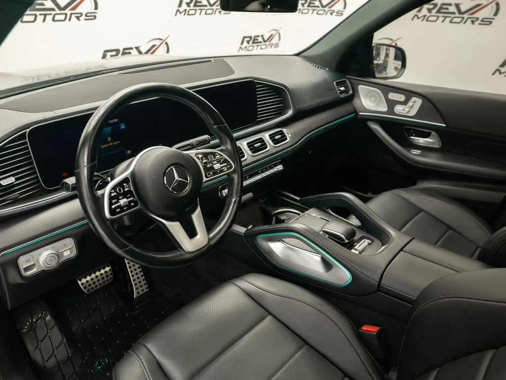 Mercedes-Benz GLS 450 4MATIC* AMG* BURMESTER* 360 КАМЕРИ* ПАНО* ОБДУХВАН, снимка 9 - Автомобили и джипове - 54085062