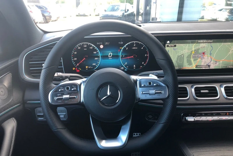 Mercedes-Benz GLE 400 d 4Matic = AMG Line= Гаранция, снимка 6 - Автомобили и джипове - 47850588