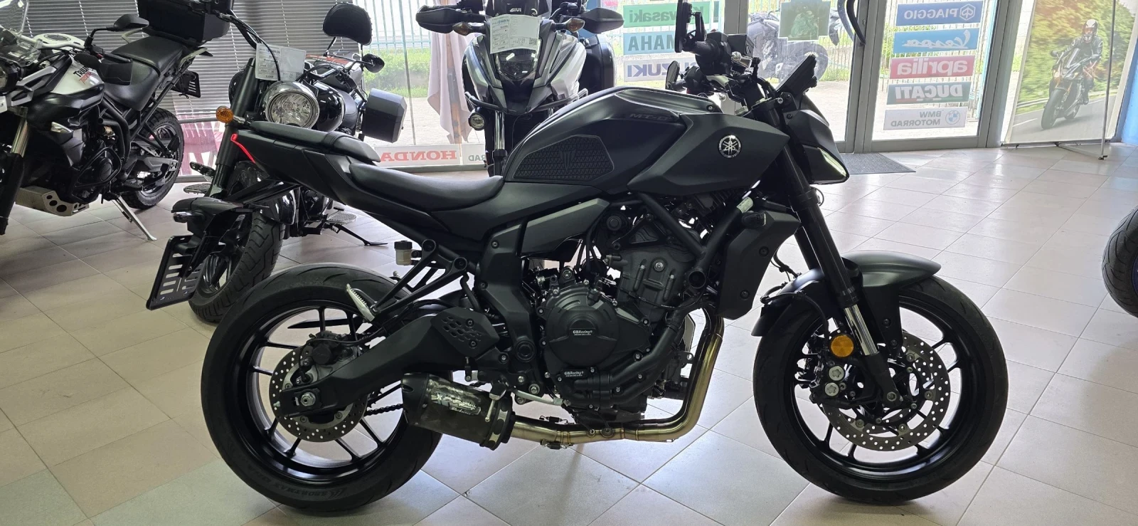 Yamaha Mt-07 Нов ! А 2 Категория ! Tuning ! Лизинг !, снимка 4 - Мотоциклети и мототехника - 54235888