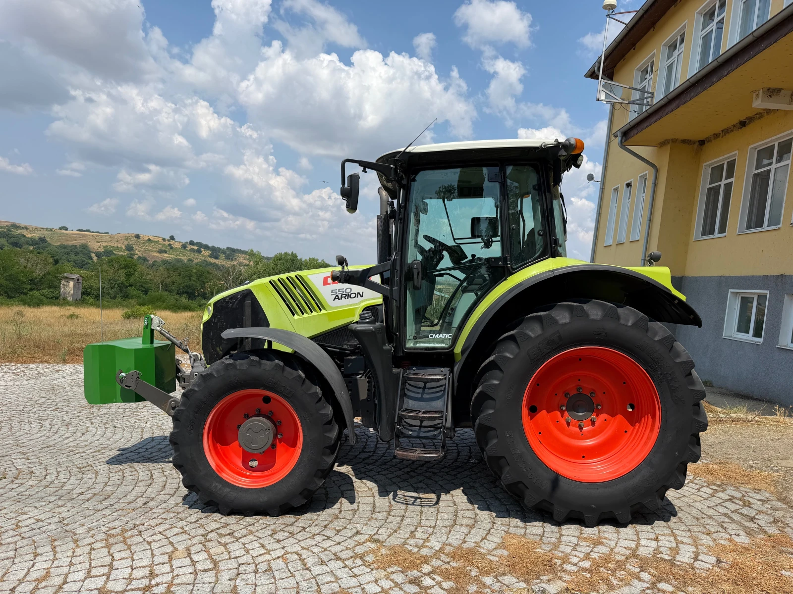 Трактор Claas ARION 550 CEBIS НАВИГАЦИЯ ЛИЗИНГ, снимка 4 - Селскостопанска техника - 55143420