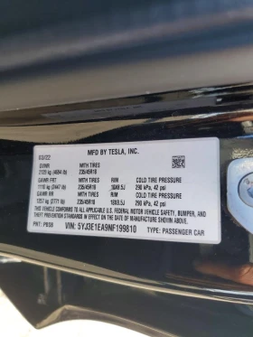 Tesla Model 3 - 16000 € / 31293.28 лв. - 20692069 12