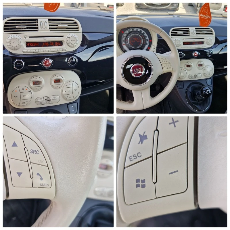 Fiat 500 0.9-85кс., снимка 16 - Автомобили и джипове - 44553144