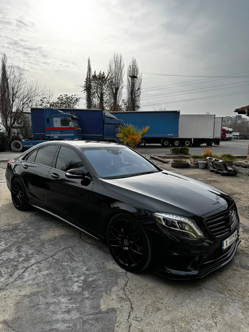 Mercedes-Benz S 350 AMG Black/Black W222 TOP, снимка 2 - Автомобили и джипове - 48466871