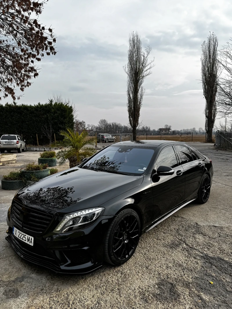 Mercedes-Benz S 350 AMG Black/Black W222 TOP, снимка 1 - Автомобили и джипове - 48466871