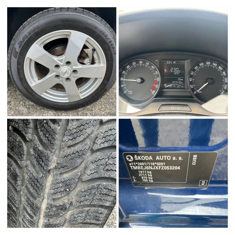 Skoda Fabia 1.4TDI* KLIMA* REALNI KM* , снимка 14 - Автомобили и джипове - 50787021