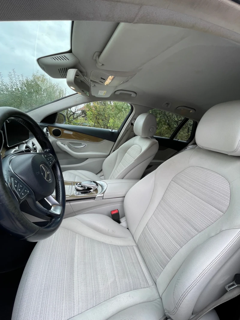Mercedes-Benz C 220 7G tronic, full led, подгрев, кожа + алкантара, снимка 10 - Автомобили и джипове - 51877451