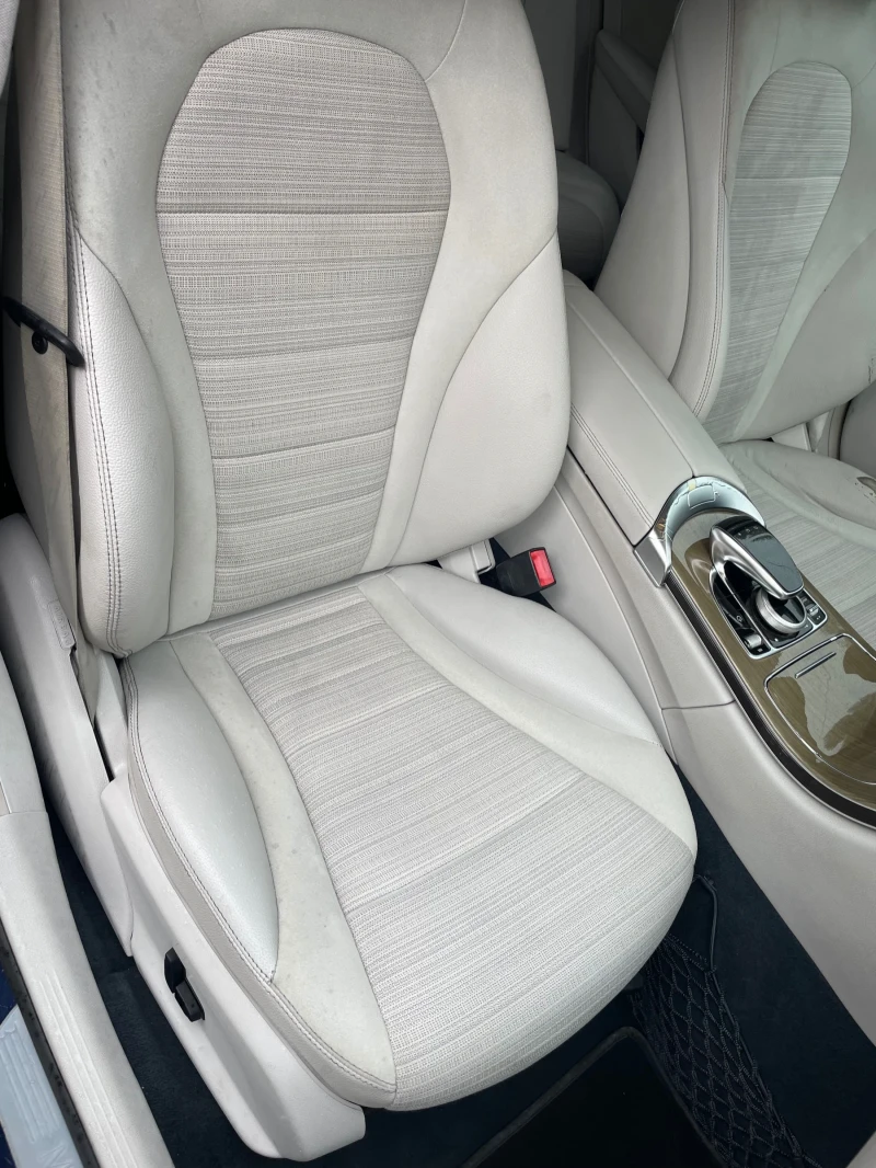 Mercedes-Benz C 220 7G tronic, full led, подгрев, кожа + алкантара, снимка 13 - Автомобили и джипове - 51877451