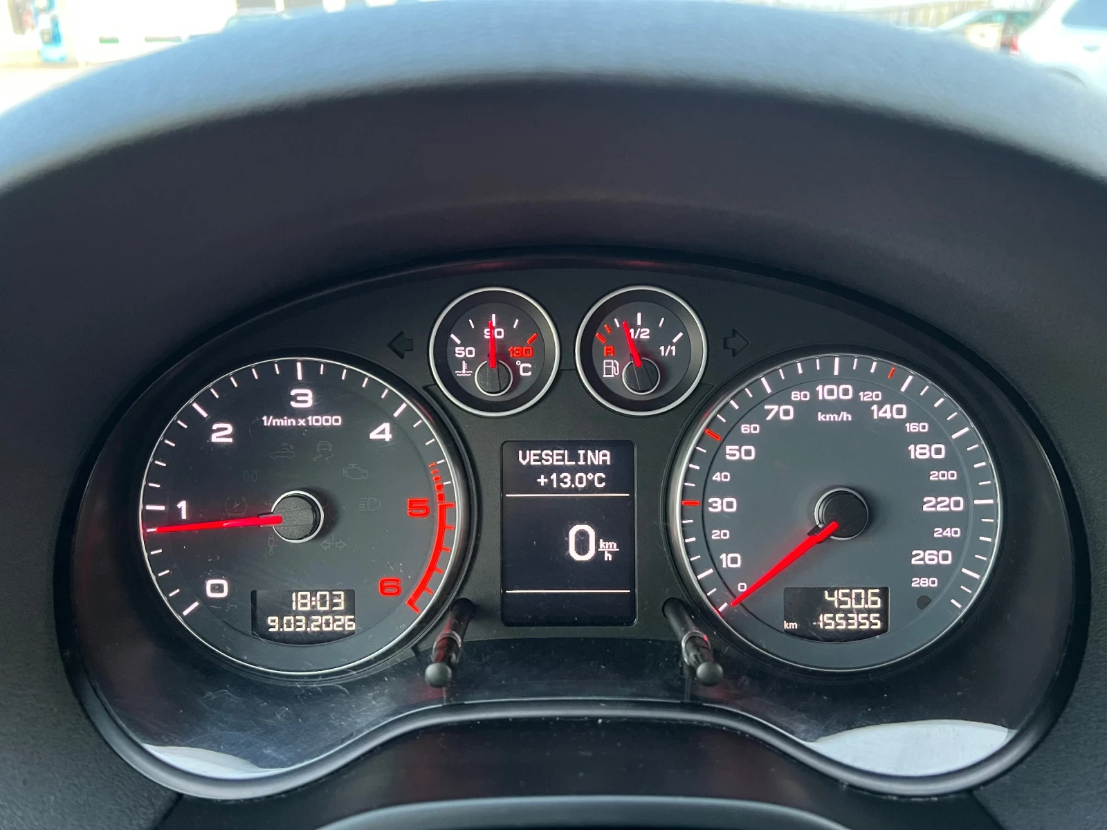 Audi A3 1.6TDI 105кс, снимка 12 - Автомобили и джипове - 53778730